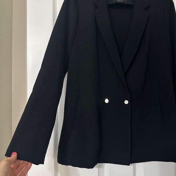 Elodie Black Blazer Jacket | Size M - Picture 2 of 5
